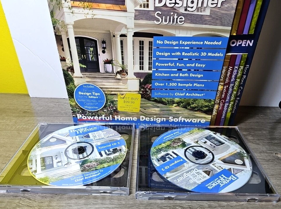 Better Homes And Gardens Home Designer Suite Computer Software/CD 2006 - Image 4 of 4