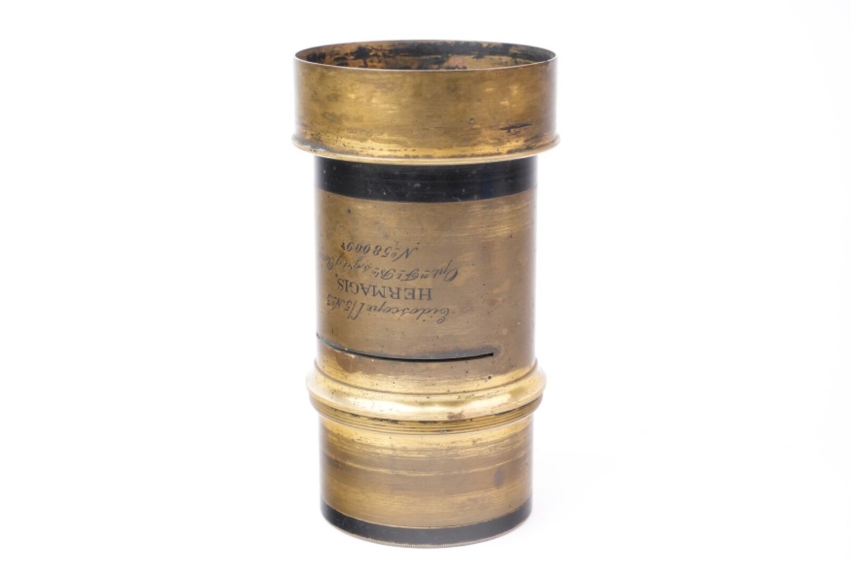 Vintage Hermagis Eidoscope No.3 f/5 Brass Lens - 275mm #58009. | eBay