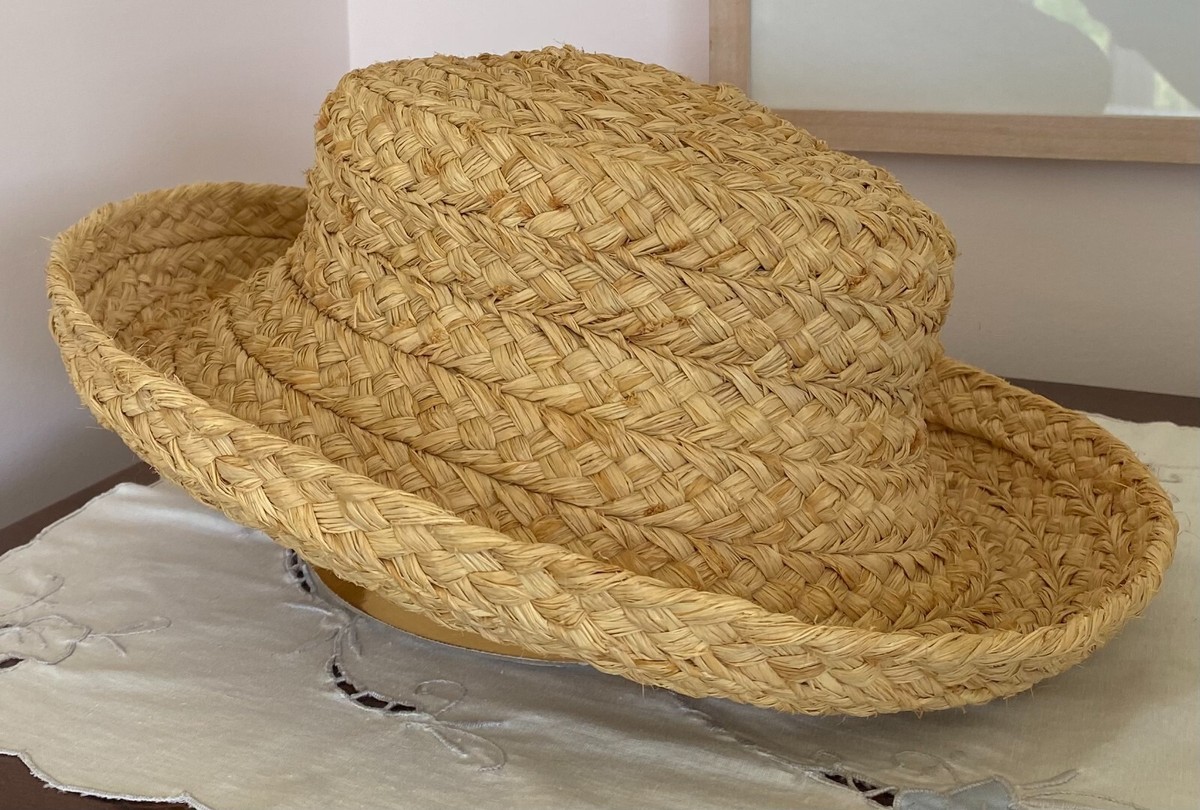 Helen Kaminski Australia CLASSIC 5 Hat Brown Distressed 100% Raffia Sun Hats Delphina Raffia Women main image 2
