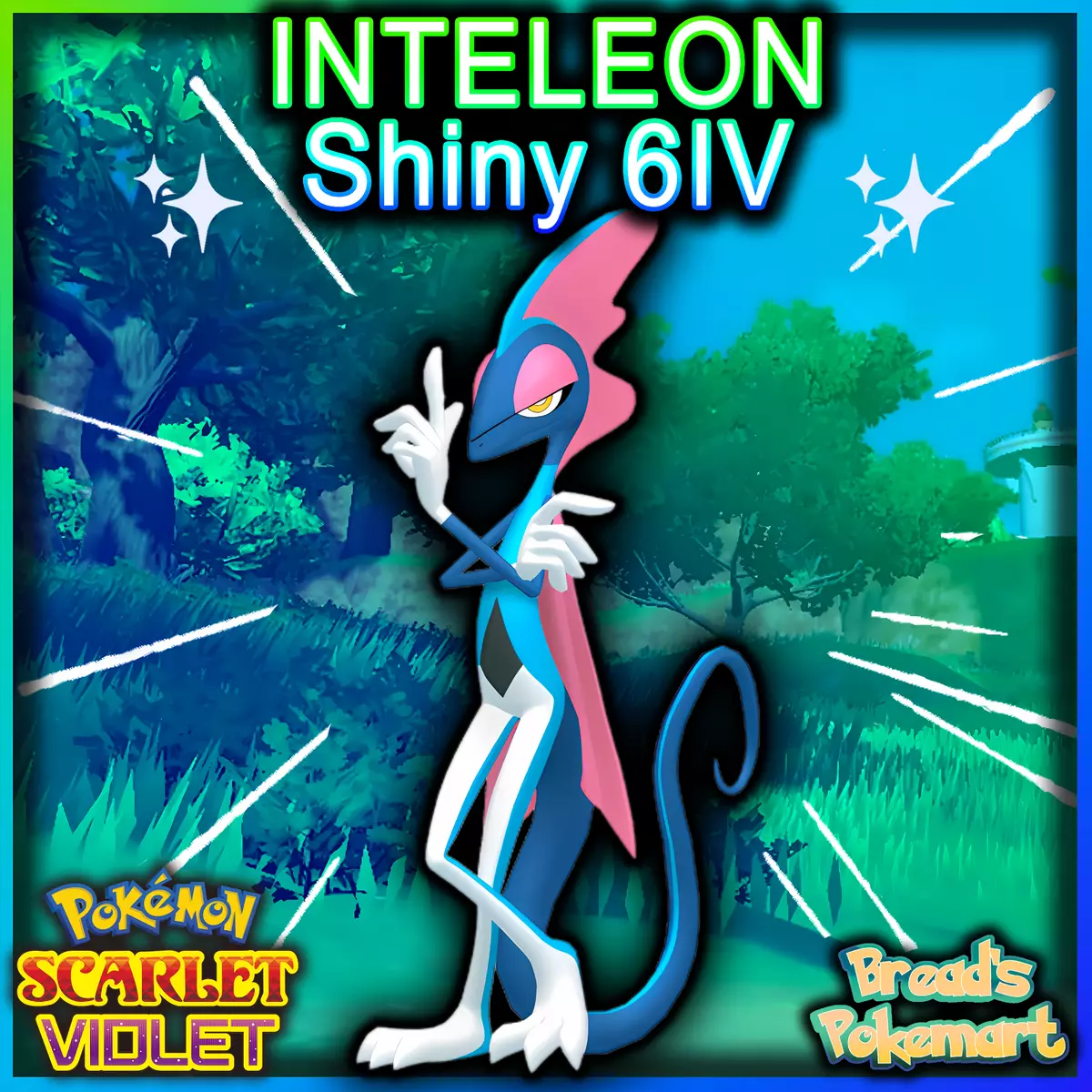 Pokemon Scarlet & Violet Shiny Pokemon 6IV Battle Ready!!