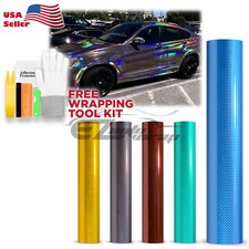 Holographic Prism Laser Flip Rainbow Chrome Vinyl Wrap Sticker Decal Sheet Film