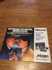 Double Dragon II: The Revenge Nintendo 2 NES 1990 Manuale Istruzioni NO GIOCO