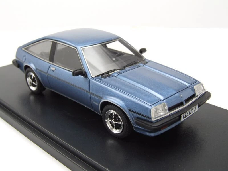 OPEL MANTA B CC BERLINETTA COUPE METAL BLUE 1980 NEO 49576 1:43 RESINA - Immagine 3 di 4