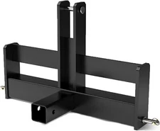 3 Point 2" Trailer Hitch Receiver for Category 1 Tractors Tow Drawbar Adapter