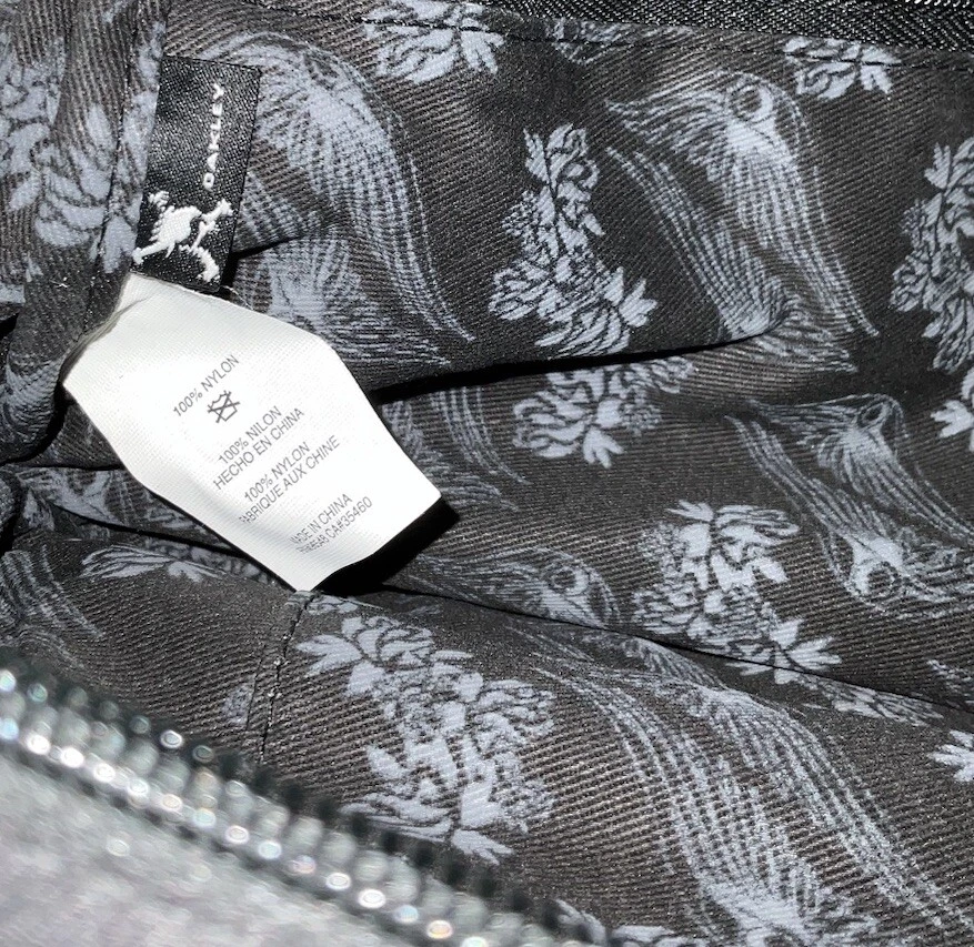 RARO BOLSO DE HOMBRO VINTAGE OAKLEY BOLSILLO NAILON Negro Doble Correa Bolso de Hombro Foto 4 de 4