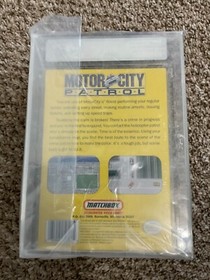 Matchbox Motor City Patrol NES Nintendo Sealed Brand New Graded VGA 85 NM+ Wata