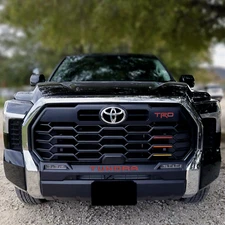 Set of 5 RED Tundra: Dash+lower grill+TRD Grill+3 Heritage Lines+ 3rd brake