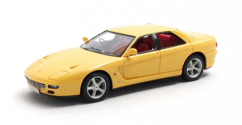 Ferrari 456 GT Sedan 1993 jaune Matrix 1/43, cadeau idéal pour passionné auto