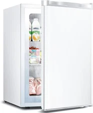 3.0 Cu.ft Upright Freezer, Mini Freezer ,Adjustable Thermostat,Reversible Door