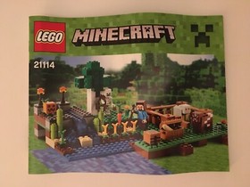 Lego Minecraft 21114 The Farm - 100% Complete w/ Instructions