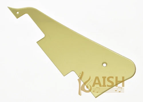 Plastic LP Guitar Pickguard Scratch Plate Fits Gibson Les Paul Gold Mirror