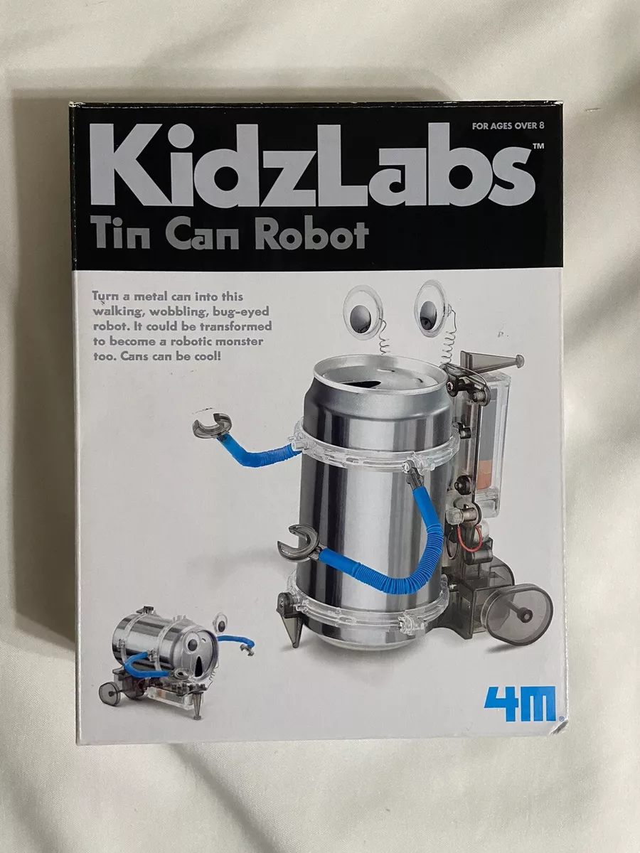 Kidz labs tin store can robot