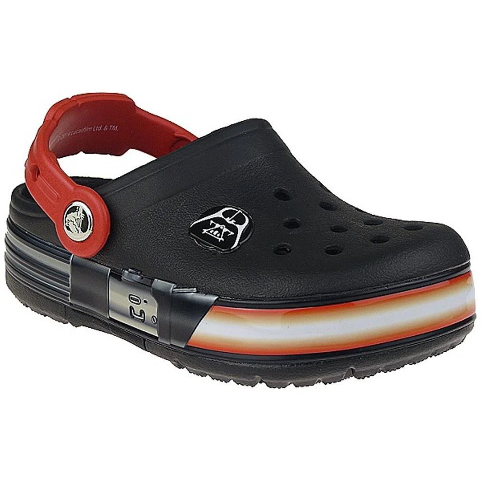 CROCS CrocsLights STAR WARS Darth Vader LED Blinkschuhe Gr.22-35 - Bild 3 von 4