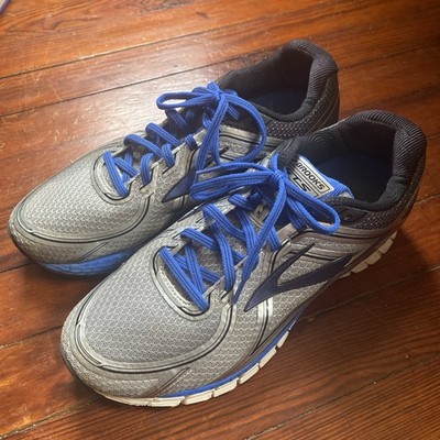 Brooks Adrenaline GTS 16 Men's Size 10.5Gray Running XWide Sneakers 1102124E181