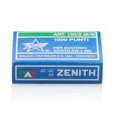 Zenith 130/Z Staples [Heavy-Duty]: Size 6/4 / box of 1000