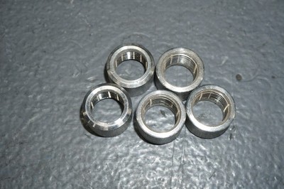 SSI Merit 10700 3/8'' Half Coupling, Threaded, 150# 304SS, Free Shipping, 5 Pack