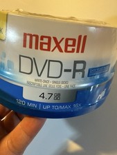 Maxwell DVD R DL Disks 8.5 25 Pack 8X 240 Minute Single Sided Sealed Spindle