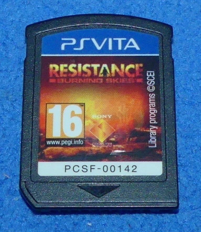 Jeu Ps Vita Resistance Burning Skies - Sans Boîte