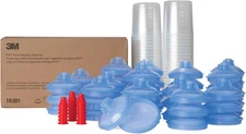 3M 16301 PPS Paint Preparation System Kit 22oz 50 Standard Lids Liners 20 Plugs