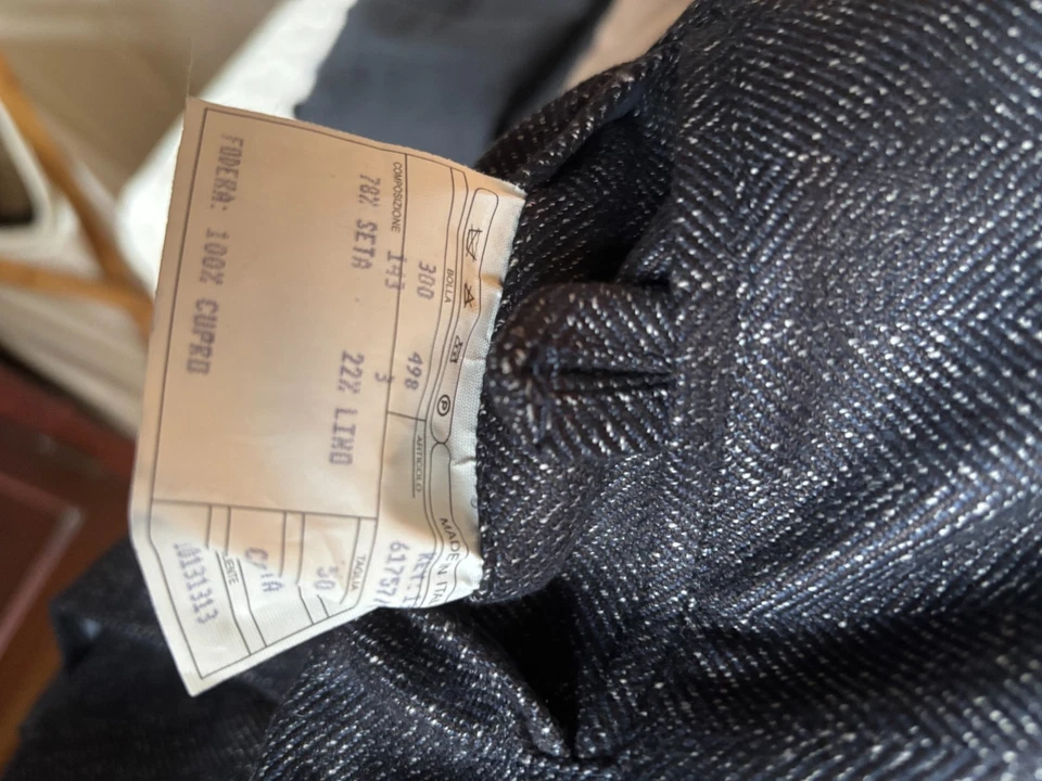 Eidos Silk/Linen Fieldcoat - Size 50 - Image 4 of 4