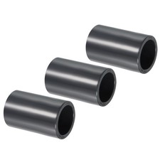 UPVC Pipe Fitting 3/4" Program Socket 80.3pcs Straight Joint Adapter, Grey