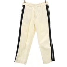 Used DRIES VAN NOTEN Made in Portugal Side line Pants 46 Ivory Men's