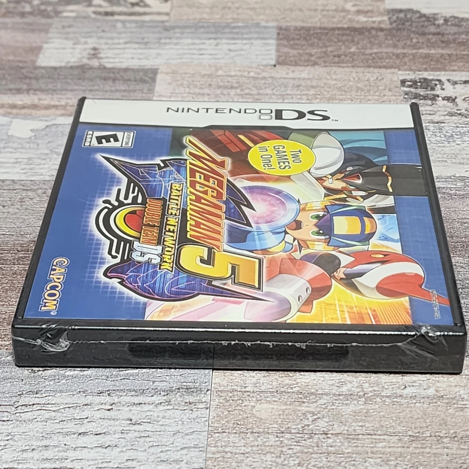 Mega Man 5 Battle Network Double Team (Nintendo DS, 2010) Brand New Sealed - Image 4 of 4