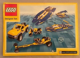Lego 4403 Air Blazers Designer Sets Airport 100% Complete
