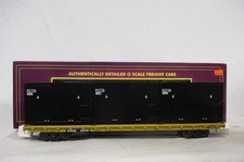 MTH 20-98689 Consolidated Waste Industries #0009 60' Flat Car w/Trash Containers