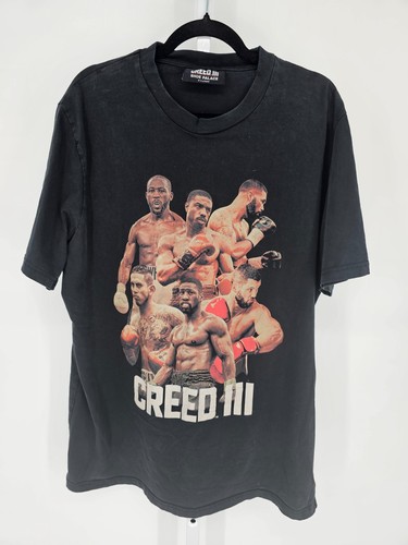 Shoe Palace Herren Fighter Collage Washed Kurzarm T-Shirt Creed III Gr. XL - Bild 1 von 4