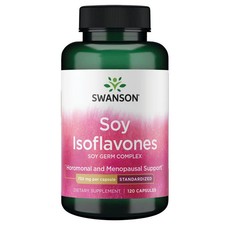 Swanson Soy Isoflavones - Women's Natural Menopause Supplement, 750m, 120 Caps