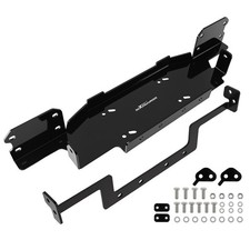 Winch Plate Mount Bracket For Jeep Wrangler Jl Gladiator W Metal Bumper 2018