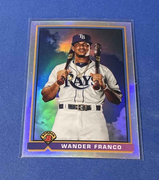 2021 Bowman 1991 Bowman #91B-WF Wander Franco Tampa Bay Rays