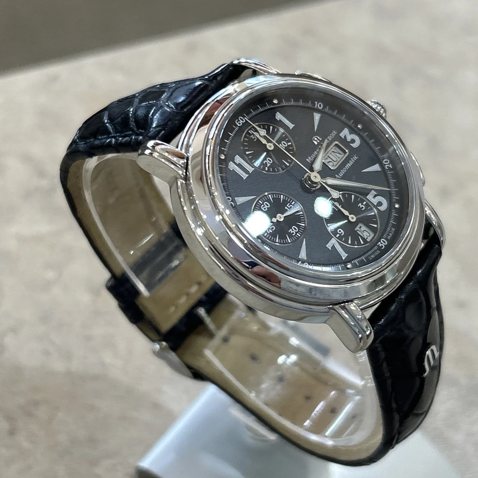 Novo Relógio Masculino Maurice Lacroix Masterpiece Croneo - Imagem 3 de 4