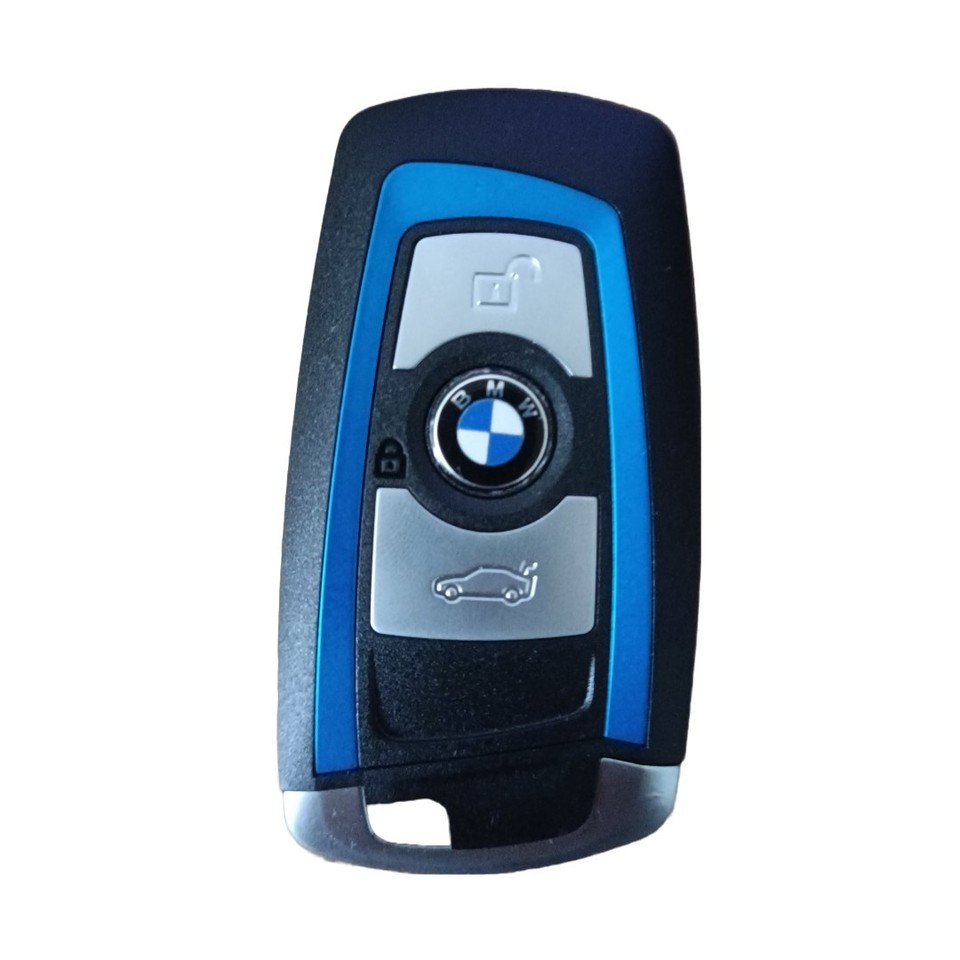 Cover Portachiavi BMW Metallo Nero Con Catena – F10 F30 F20 F01 F22 - Foto 2