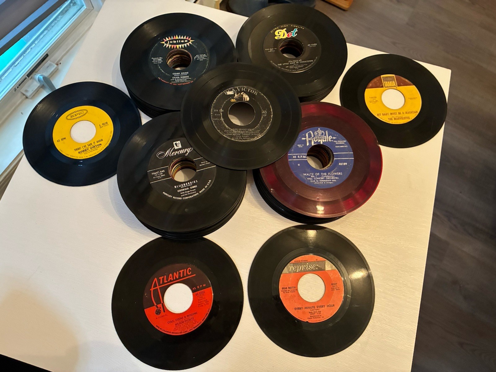 Lot of 100-45 RPM Vinyl Singles 1950s-1960s PLEASE SEE DESCRIPTION | eBay