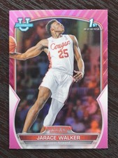 Jarace Walker 1st Rookie Card RC 2023 Bowman U Chrome Pink Refractor #14. rookie card picture