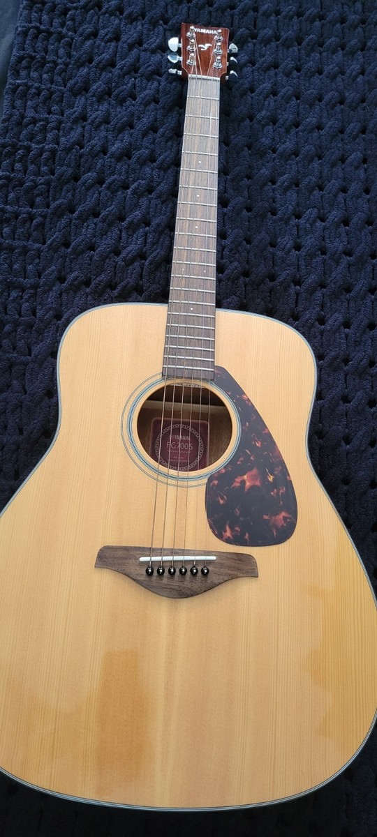 1991 Red Label Yamaha FG700S Acoustic Guitar W/ Hard Case | eBay