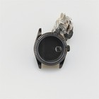 Stainless Steel 31mm Watch Case Synthetic Sapphire Mirror For NH05 Movement