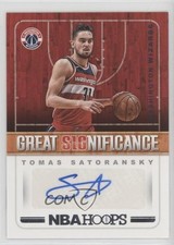 2018-19 Panini NBA Hoops Great SIGnificance Tomas Satoransky #GS-TS Auto y3x