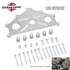 Aluminum Engine Safe Stand Adapter Plate For Chevy BBC SBC For LS Heavy Duty NEW