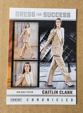 2025 Panini Chronicled Caitlin Clark WNBA #67 Indiana Fever Dress For Success