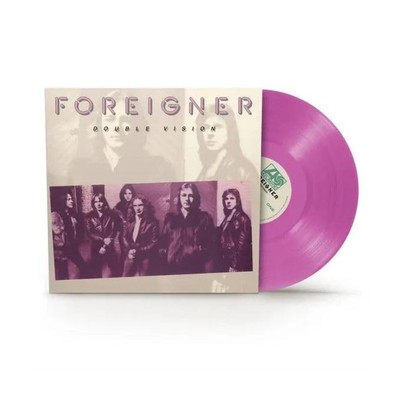 FOREIGNER - Double Vision Translucent Grape Vinyl Rocktober - Neu - J1111z
