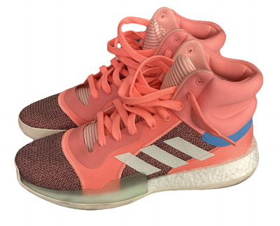 ADIDAS Marquee Boost Sun Glow G27736 Basketball Shoes Men's Size 12.5 PREOWNED