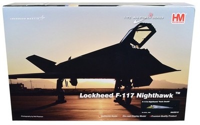 Hobby Master 1:72 USAF Lockheed F-117A Nighthawk Aircraft - 