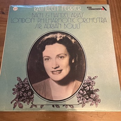 Kathleen Ferrier(Vinyl LP)Bach & Handel's Arias-Decca-SDD 286-UK-Ex/Ex