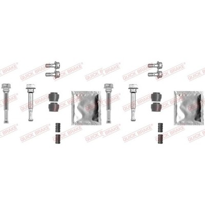 2X QUICK BRAKE FÜHRUNGSHÜLSEN SATZ BREMSSATTEL VORNE passend für FORD MONDEO MAZ