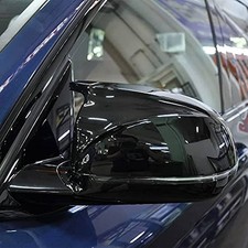 Gloss Black M-Style Side Mirror Cover Cap For...