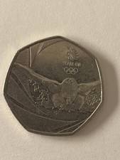 2016 Team GB 50p Coin - Fifty Pence Circulated - Rio Olympics