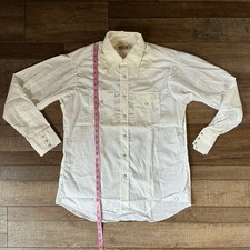 Ely Plains Rider Vintage Western Shirt Mens Sz 16.5-34 Pearl Snap USA Made #13F8
